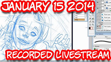 January 15 2014 (recorded LiveStream) - Scribbles with Jonathan