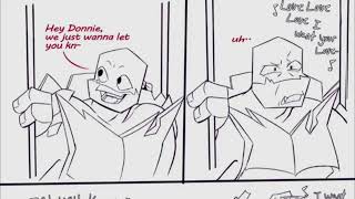 Donnie Singing Bad Romance - ROTTMNT Comic Dub - ft. Kira Austin