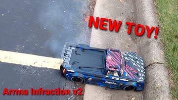 New TOY! Arrma Infraction first RUN!