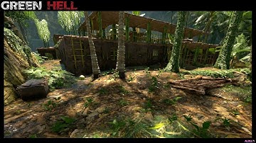 Green Hell | Base Builds - Base #4, NE Large Lagoon | S01E04