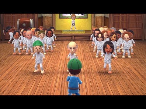 Wii Party U - Dojo Domination - Beginner u0026 Standard Difficulty