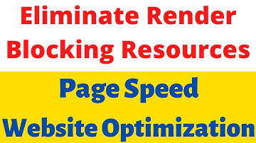 Remove Unused CSS | Eliminate Render Blocking Resources