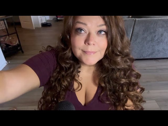 ASMR - Random tapping & whispering 🩷 (Life, weightloss journey, anxiety struggles)