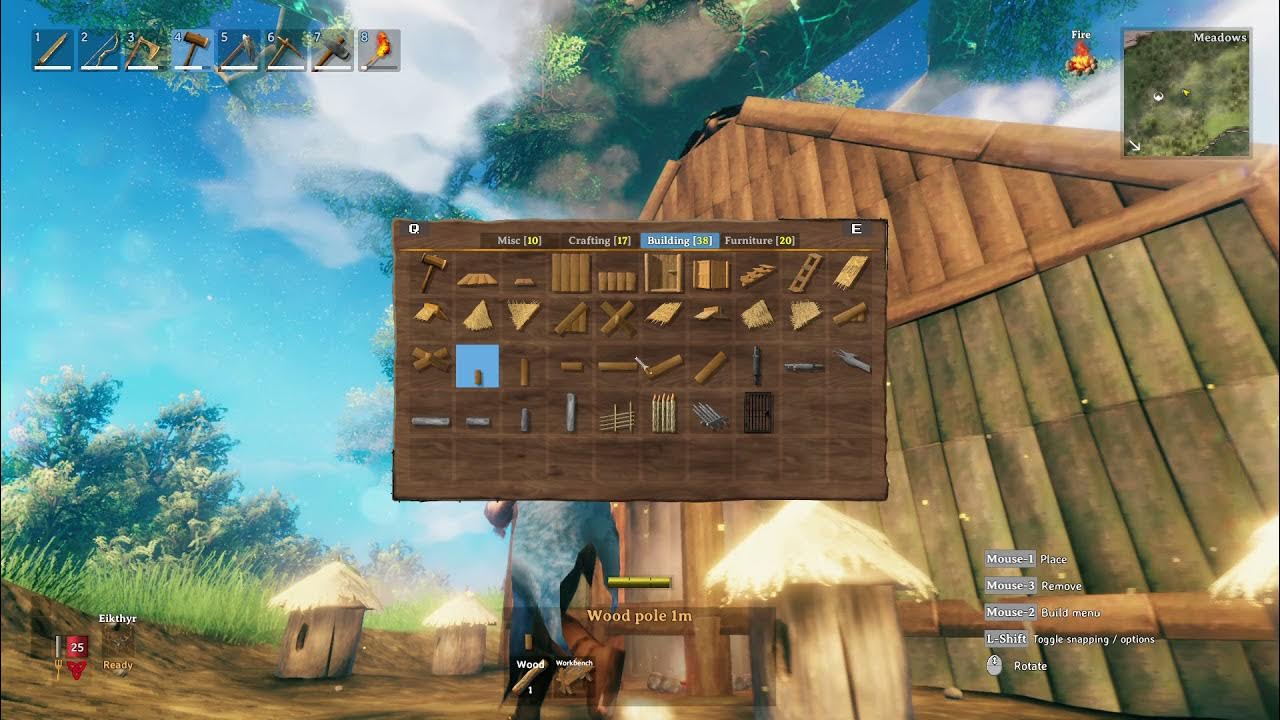 Valheim How To Build A Chimney YouTube