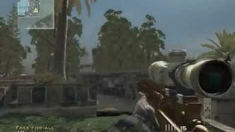 MW3: Quick Scope Practice with C4