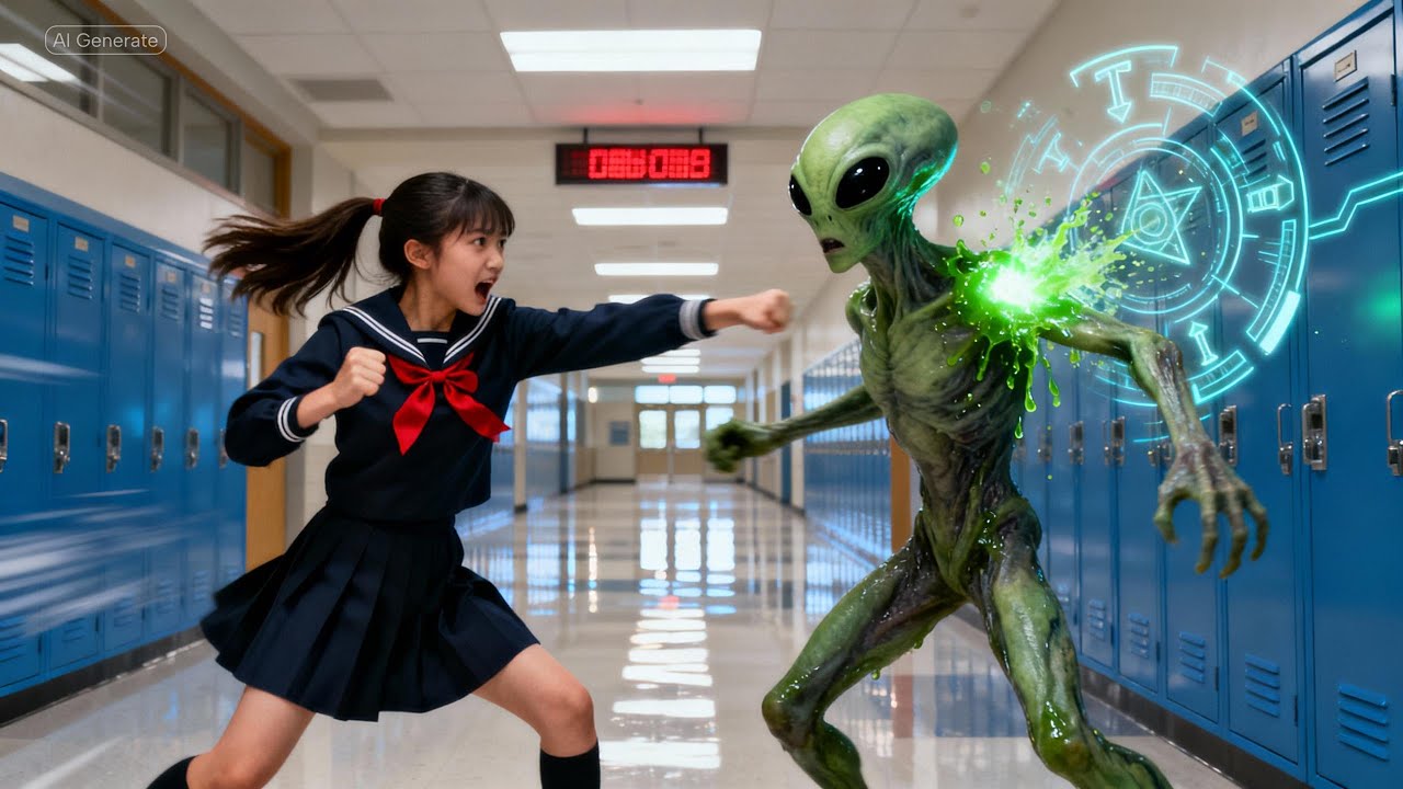One Punch from a Deathworld Girl — And the School’s AI Called Emergency Lockdown  HFY  Sci fi