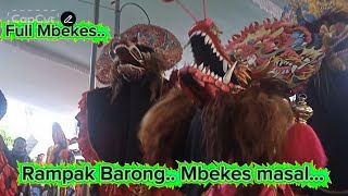 Penonton Mbekes masal.. Rampak Barong||Surya Buana feat Satrio Djoyo Putro. Jaranan Metro Lampung. 