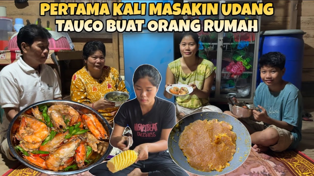 MASAKIN UDANG TAUCO BUAT KELUARGA DAN BIKIN SELAI NANAS ATAU ISIAN NASTAS