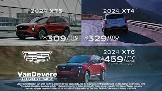 VanDevere Cadillac - November 2024 - Savings on XT4 and XT5