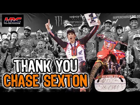Thank You, Chase Sexton