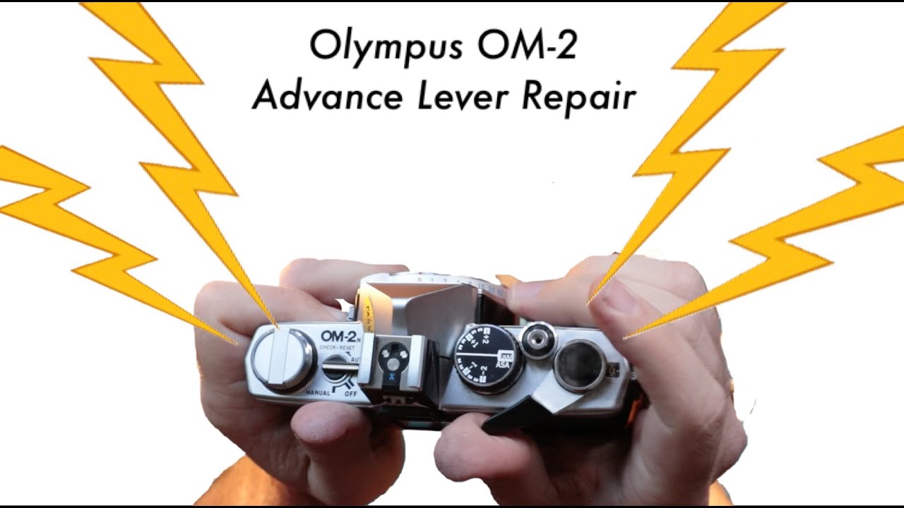 Olympus OM 2 Advance Lever Repair / Top Removal / Stranger Things