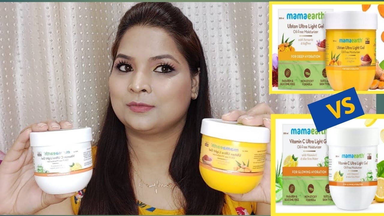 Mamaearth Ubtan Ultra Light Gel OilFree Moisturizer VS Mamaearth