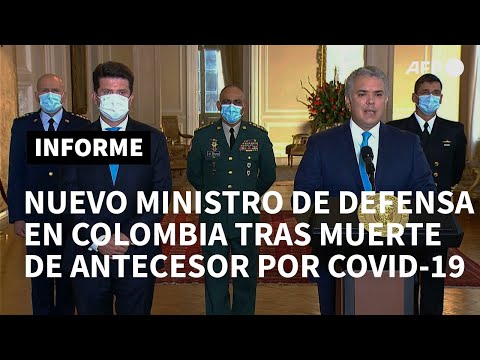 Colombia nombra nuevo ministro de Defensa tras muerte de antecesor por covid-19 | AFP
