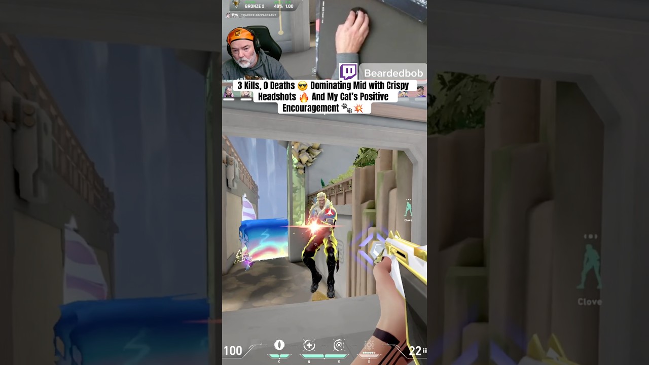 3 Kills, 0 Deaths—Mid Domination with Crispy Headshots! 😎💥 | 