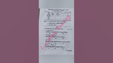 AP 10th Class Pre final English 2025 Question paper 💯💯💯🔥🔥🔥