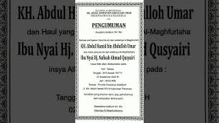 Download Lagu haul akbar kyai haji Abdul Hamid kota Pasuruan bin Abdullah bin Umar ke 44 bismillah 50 subscriber MP3