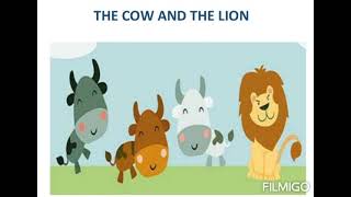 THE COW AND THE LION ,( unity is strength) Noticias