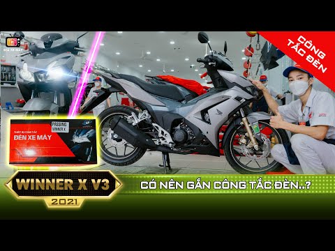 Video Chi tiết Gắn Công Tắc Đèn Cho Honda Winner X 2022 V3?... - youtube