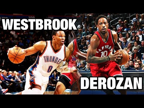 DeMar DeRozan & Russell Westbrook Battle in OKC