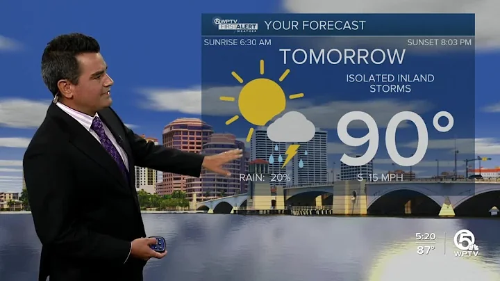 First Alert Weather Forecast for Afternoon of Wednesday, May, 13, 2022