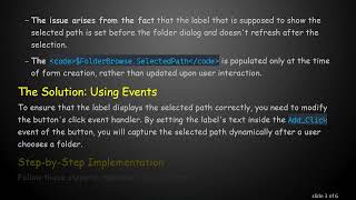 How to Fix the Variable Not Displaying Path Issue in PowerShell GUI Forms