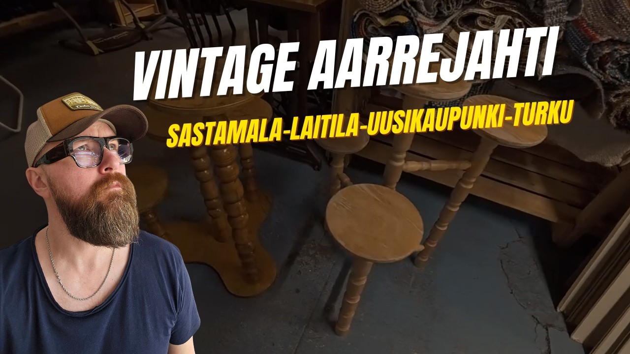 Kierretään kirpputoreja ja kierrätyskeskuksia!