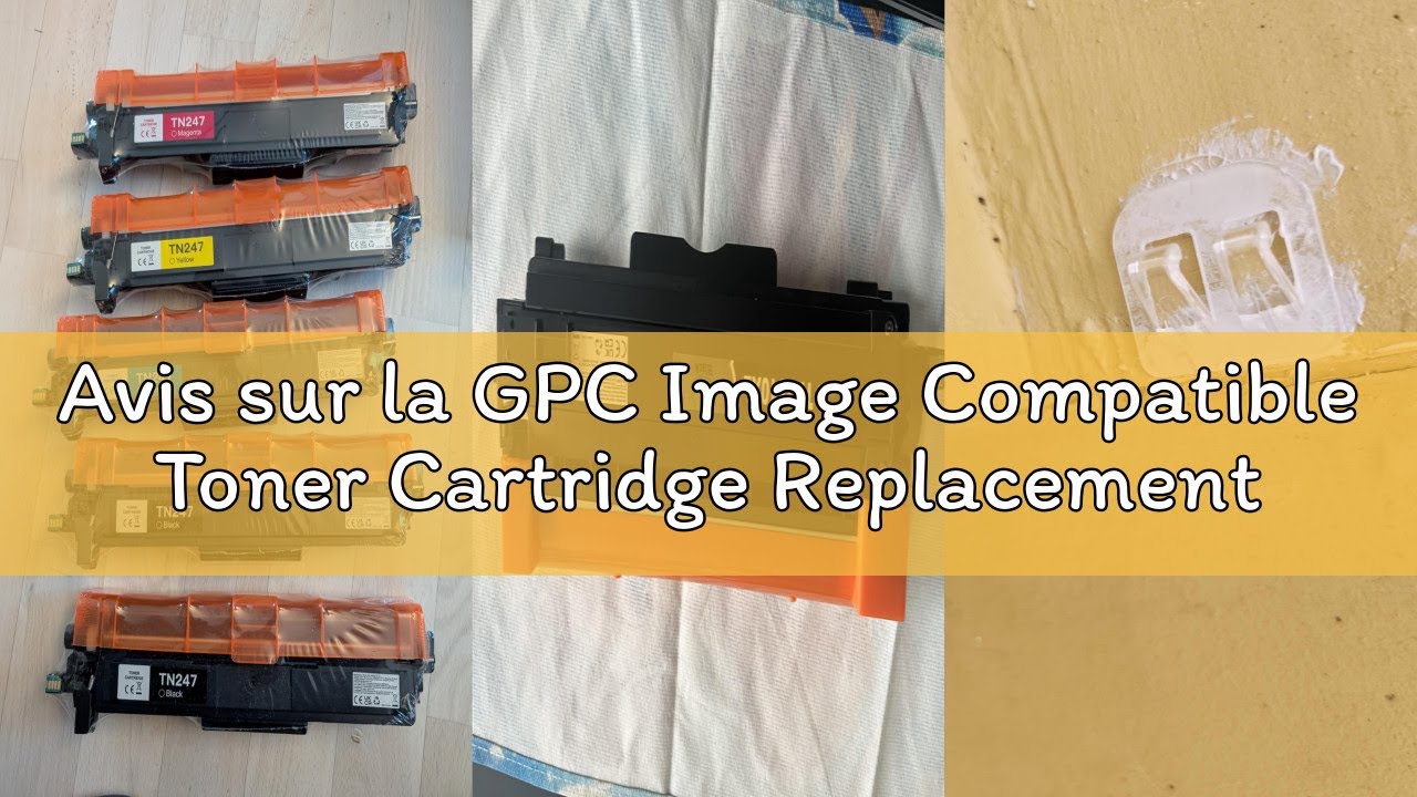 Avis sur la GPC Image Compatible Toner Cartridge Replacement for Brother TN241 TN245 for MFC-9330CDW