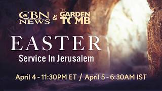 Jerusalem easter sunday Resurrection Service At The Garden Tomb In Israel holyweek church war