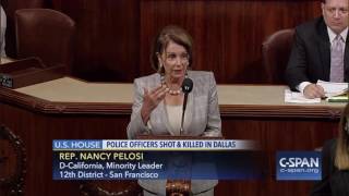 Speaker Ryan and Leader Pelosi on Dallas Police Shooting (C-SPAN)
