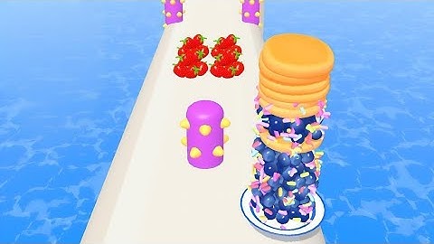 PANCAKE RUN All Levels Gameplay Walkthrough Android, ios