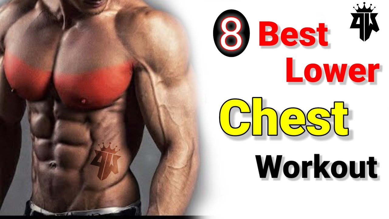 8 Best Lower Chest Workout At Home ( No Weights ) YouTube