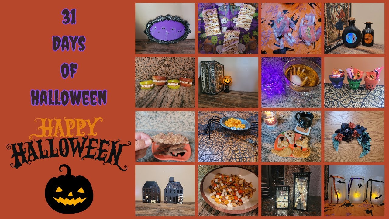 31 Days of Halloween | DAY 31 | HAPPY HALLOWEEN |👻🎃 - YouTube