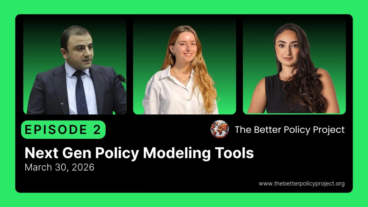 Next Gen Policy Modeling Tools - March 30, 2026 - YouTube