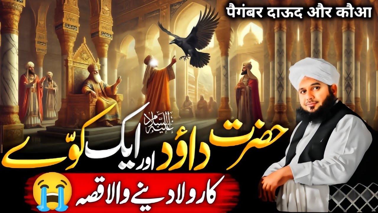 Hazrat Dawood {AS} Aur Ek Kavvay🐦‍⬛ Ka Rula😭 Dany Wala Qissa | Ajmal Raza Qadri Bayan