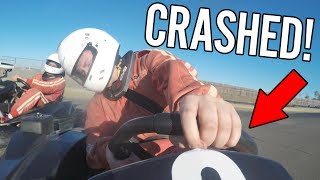 I CRASHED MY CAR