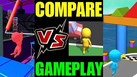 EPIC RACE 3D -VS- ROAD RACE 3D -VS- TOY RACE 3D 《COMPARE GAME》 ☆NEW LEVELS 2020☆ || GAMERZ TOPER