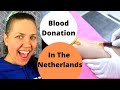 Learn about the blood bank, Sanquin, in the Netherlands and become a blood donor!