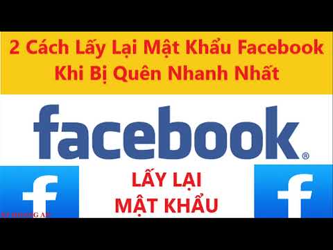 2 cách lấy lại mật khẩu Facebook khi bị quên nhanh nhất Lấy lại mật khẩu Facebook không nhớ mật khâu