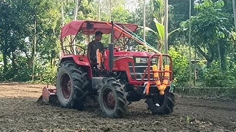 M-2 1400RPM in Deep Mod 💪 performance test 😱ll Mahindra gyrovator 🔥ll Mahindra yuvo tech Plus 575di