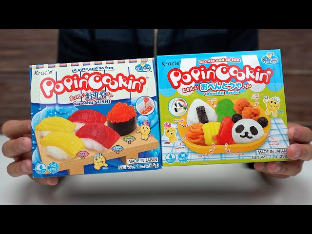 Kracie Popin' Cookin' Diy Japanese Candy Kit, Tanoshii Sushi Shop