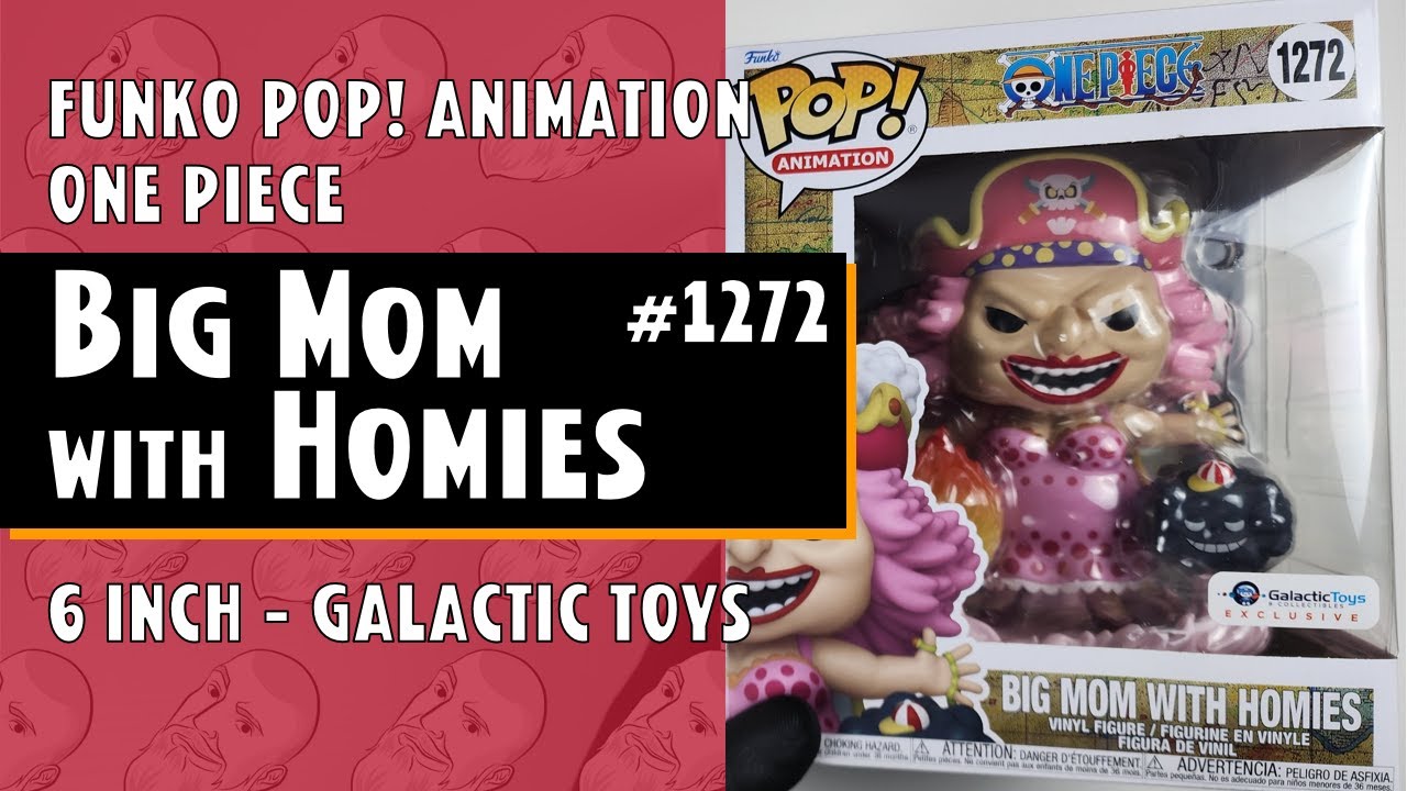 Funko Pop! Super: One Piece - Big Mom w/Homies Galactic Toys Exclusive  Galactic Toys & Collectibles