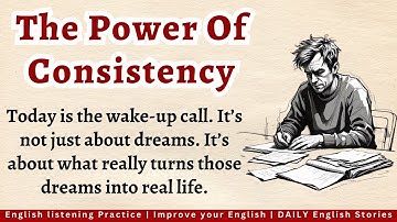 The Power of Consistency | Learn English through Story level 1 | Graded Readers