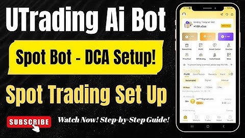 How to Set Up UTrading Bot for Spot Trading (Step-by-Step DCA Strategy!)