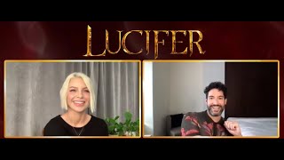 LUCIFER Season 6 Interviews! Tom Ellis & Lauren German, Exec Producers Joe Henderson, Ildy Modrovich