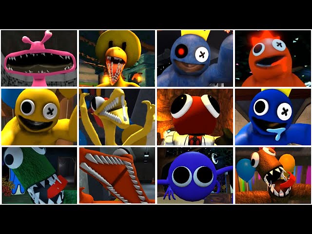 Rainbow Friends characters, jumpscares, and more in 2023