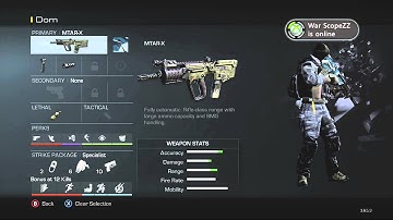 GB Class Setup - Competitive Class setup | Call of Duty: Ghosts