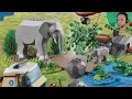 New LEGO City Wildlife Rescue set max quality pics! New elephant, male lion, cub, monkey, snake!