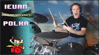 Video voorbeeld van "Ievan Polkka VSNS Remix On Drums! -- The8BitDrummer"