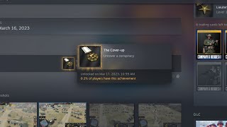 Famous Company of Heroes 3 - The Cover-Up Achievement Wealth