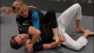 Mixed NoGi Grappling Chayse Diekema Brown Belt Sparring 2